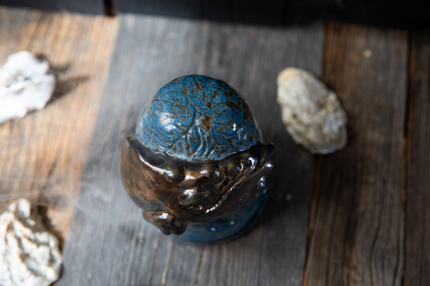 Whale ceramic incense burner. Sea, spirit, incense, resin, smudge, animal totem