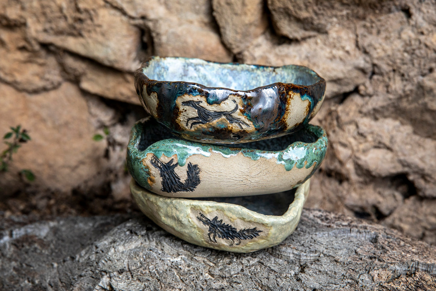 Whippet ceramic dog bowl, handmade, unique, one of a kind.