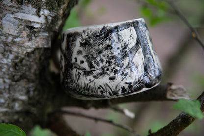 Forest stories ceramic cup
