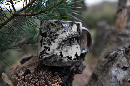 Forest stories ceramic cup